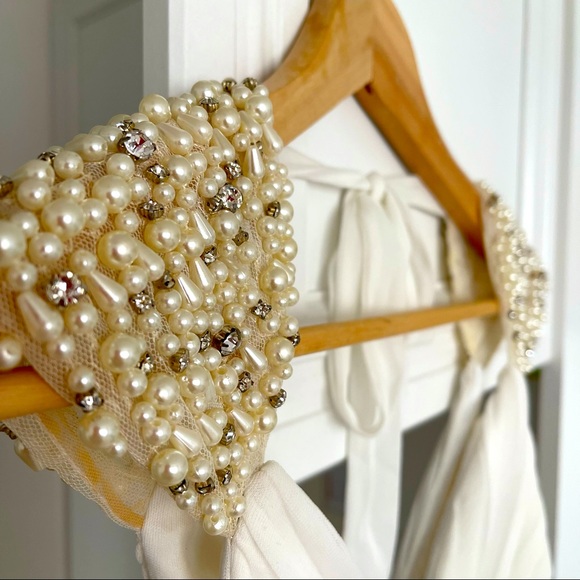 Prom Dress with Jewels appliqué - Picture 5 of 6